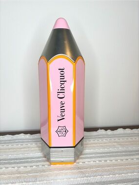 Veuve Clicquot Pink Pencil Champagne Tin